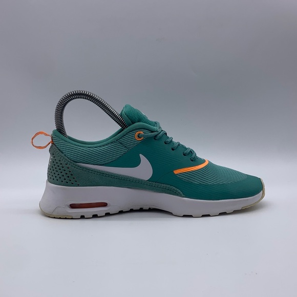 Nike Air Max Thea Teal Orange Running Shoes 599409-302 Women’s Sz 6 - Picture 8 of 10